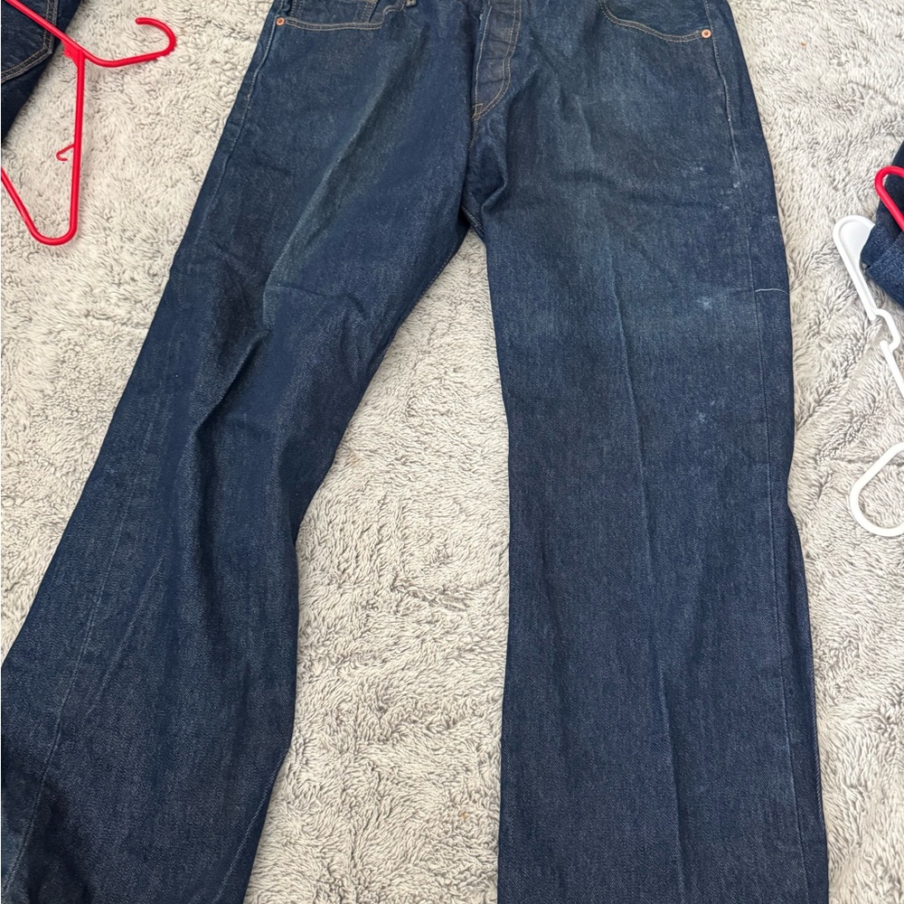 Levi's Blue Relaxed Jeans Classic Style